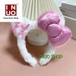 Diadema de felpa hello kitty